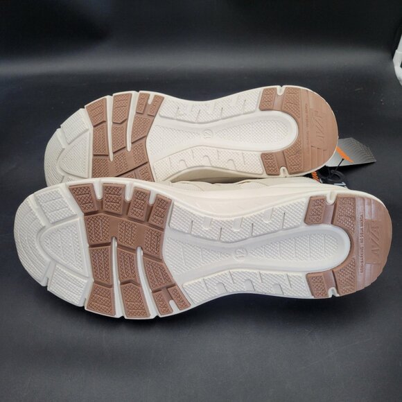 New NWT Avia Men's Quickflash Beige Cream Laced Running Shoes Sneakers Size 12 - Picture 6 of 6